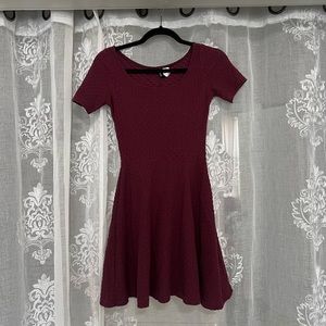 Textured Mini Dress